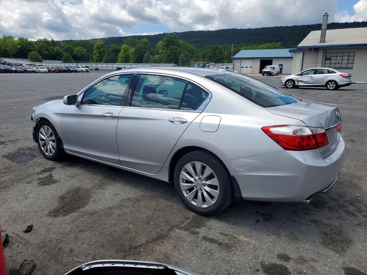 2015 Honda Accord Exl Silver vin: 1HGCR3F83FA028333