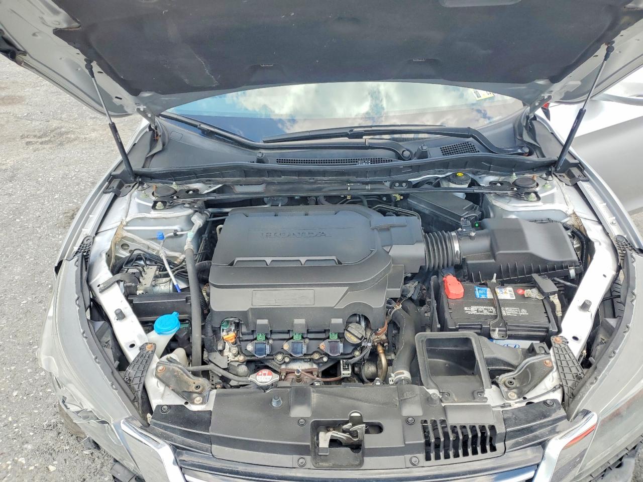 2015 Honda Accord Exl Silver vin: 1HGCR3F83FA028333