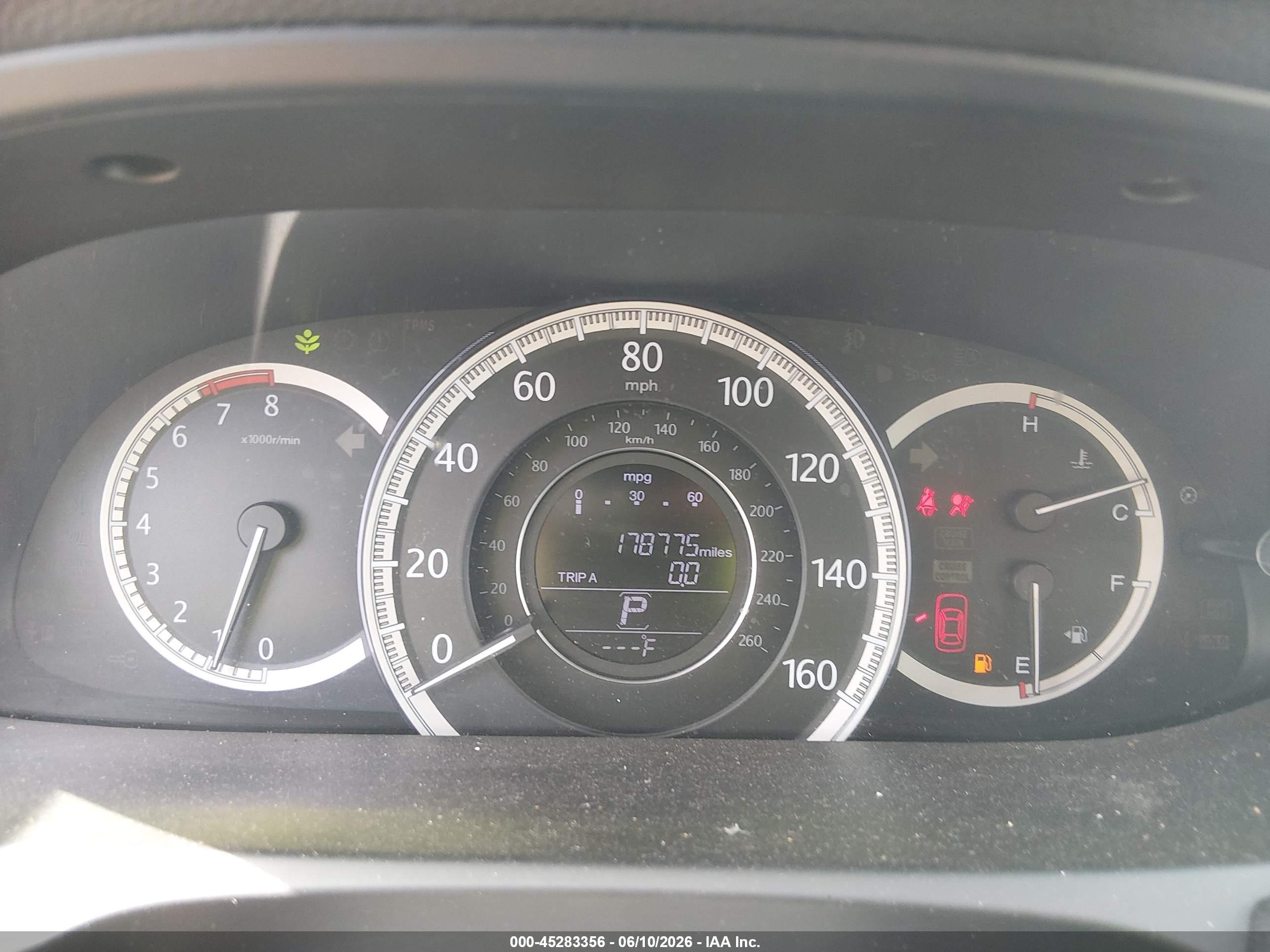 2015 Honda Accord Ex-l V-6 Red vin: 1HGCR3F83FA031975