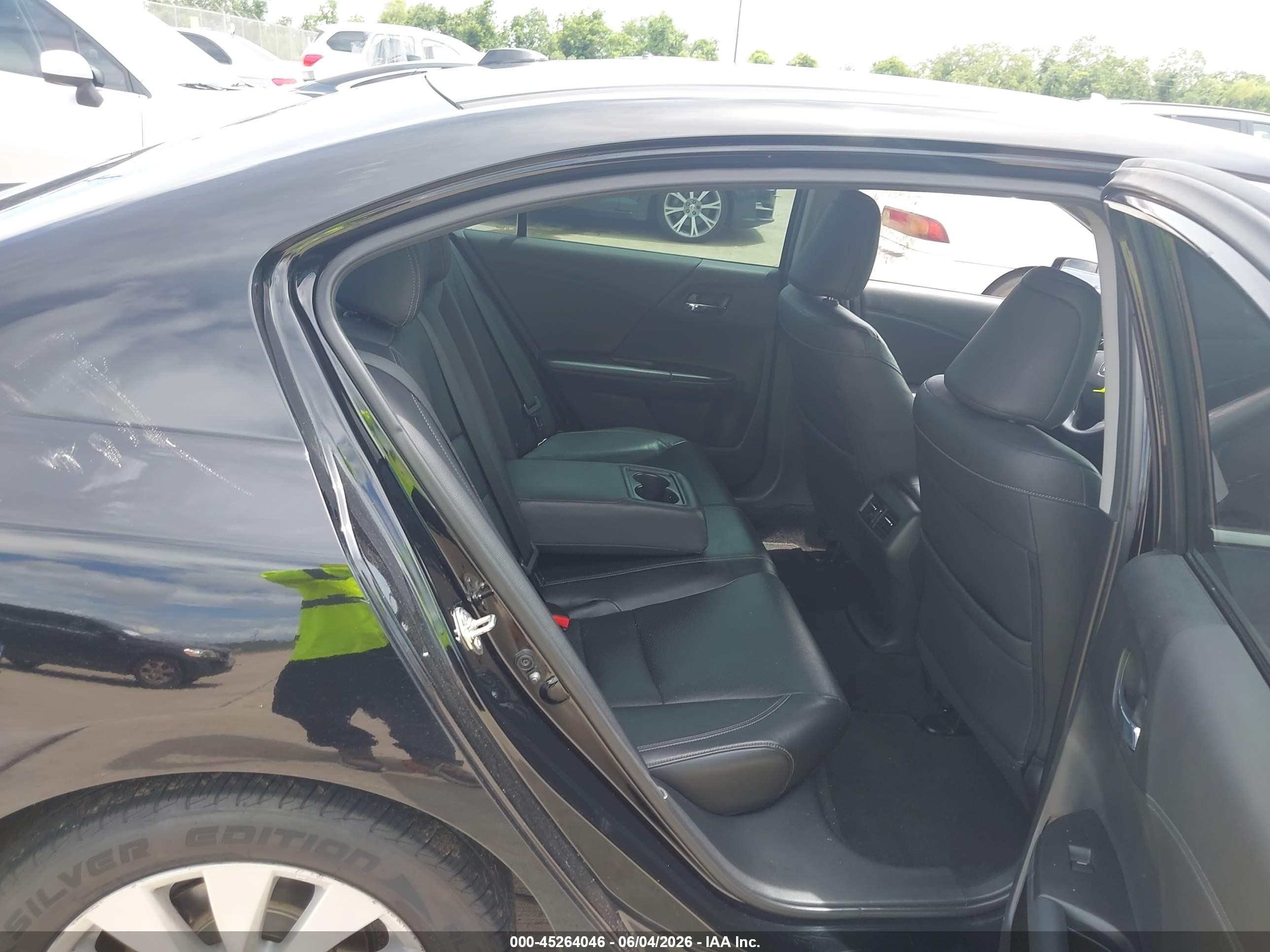 2015 Honda Accord Ex-l V-6 Black vin: 1HGCR3F83FA037498
