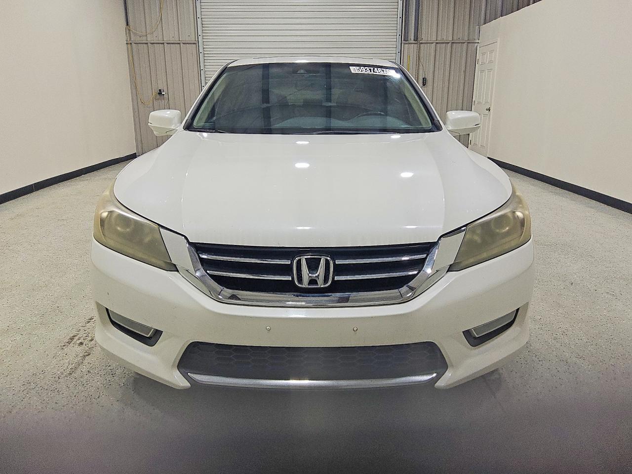 2013 Honda Accord Exl White vin: 1HGCR3F84DA002918