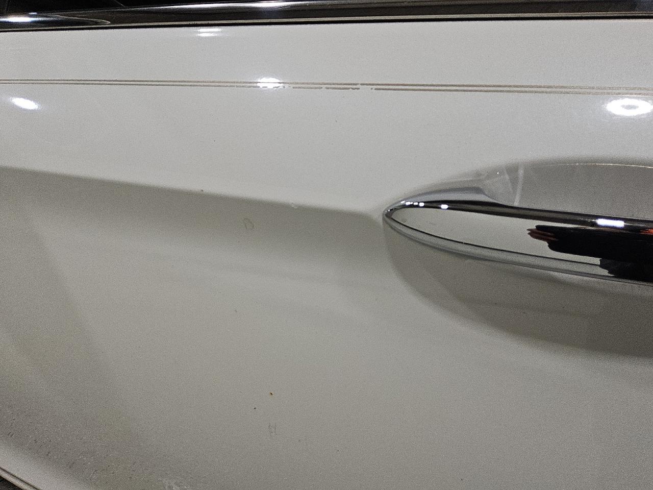 2013 Honda Accord Exl White vin: 1HGCR3F84DA002918 Damage: Left Front Door, Chipped, 2