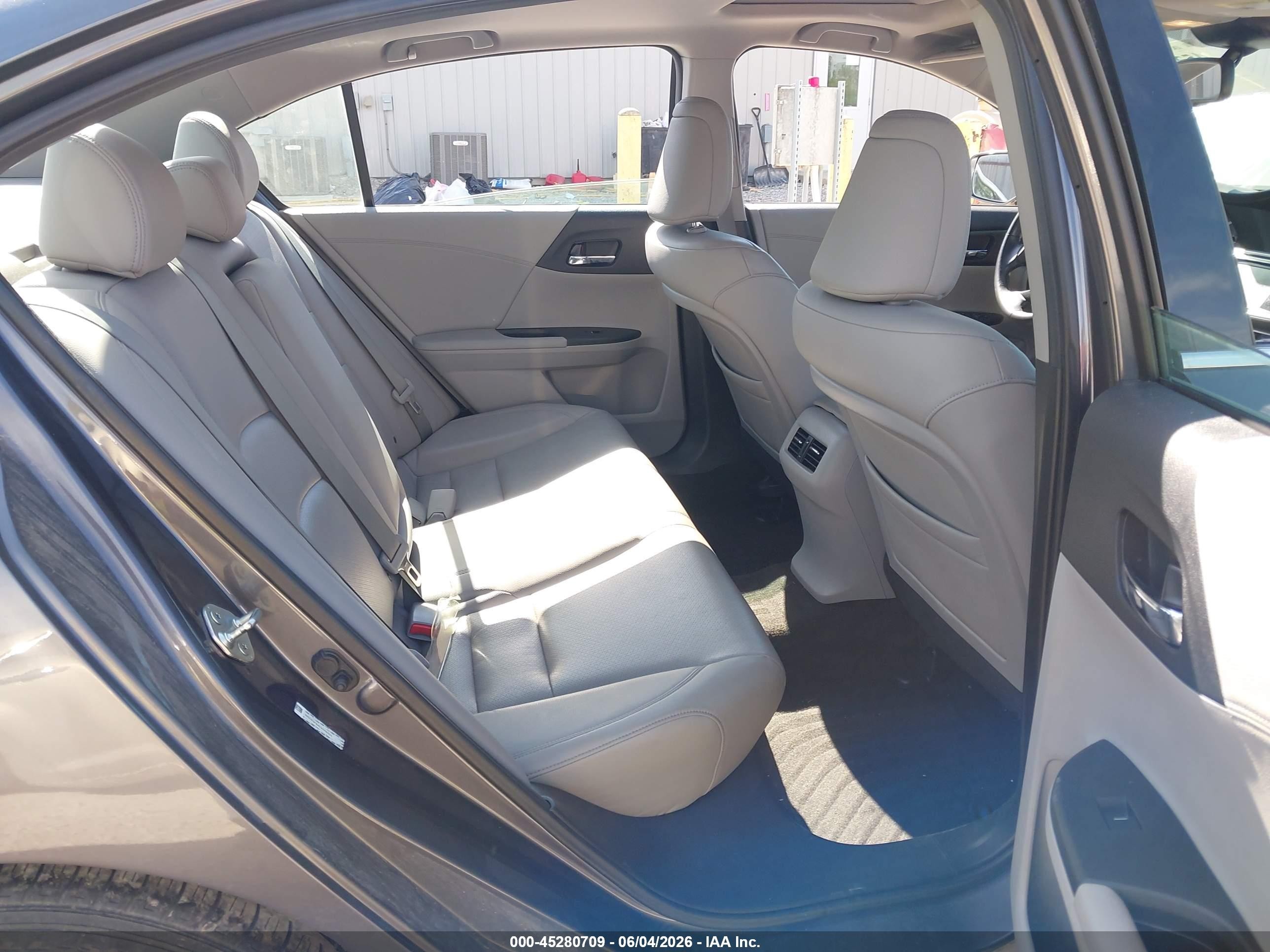 2013 Honda Accord Ex-l V-6 Серый vin: 1HGCR3F84DA006001
