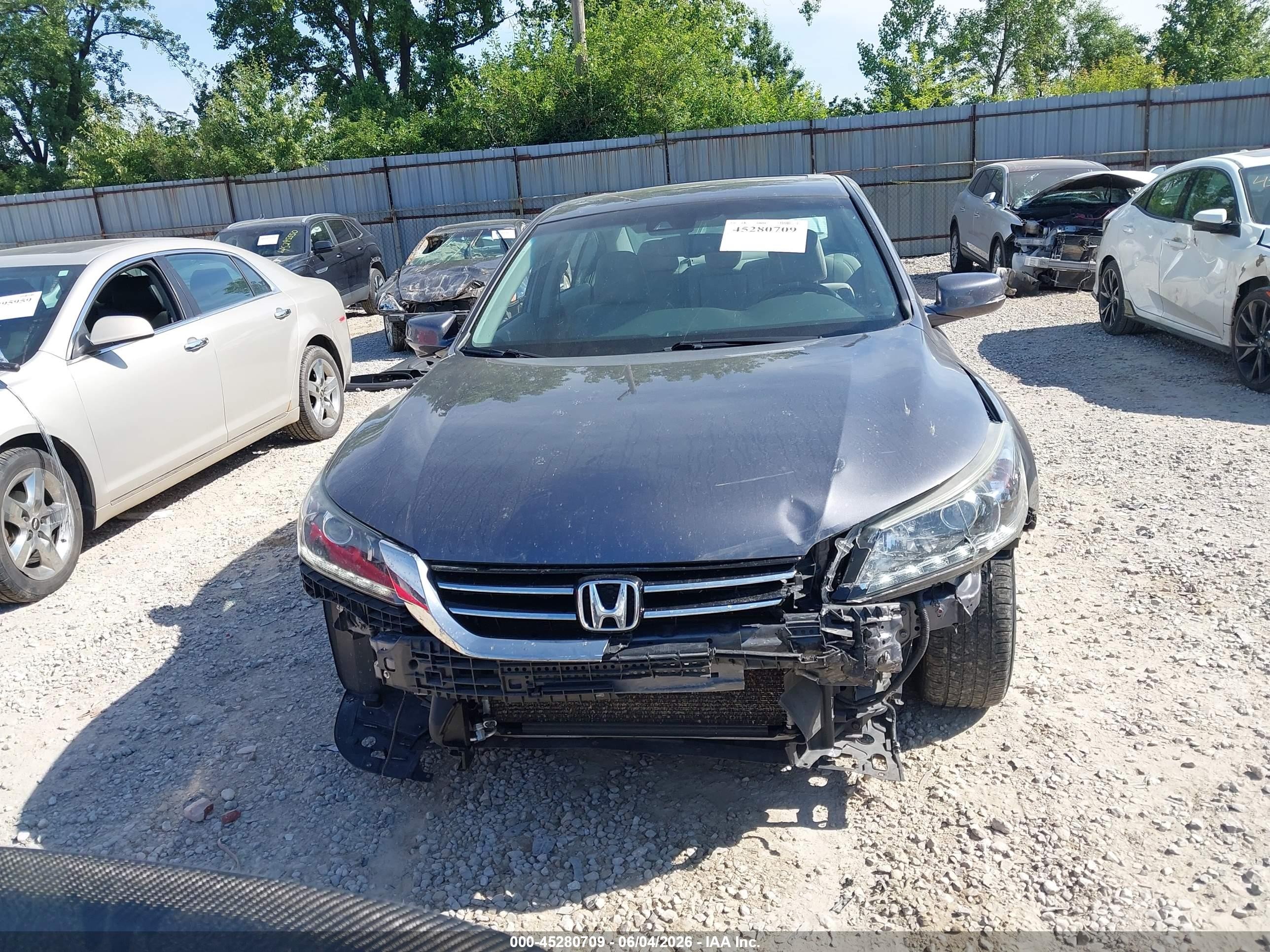 2013 Honda Accord Ex-l V-6 Серый vin: 1HGCR3F84DA006001