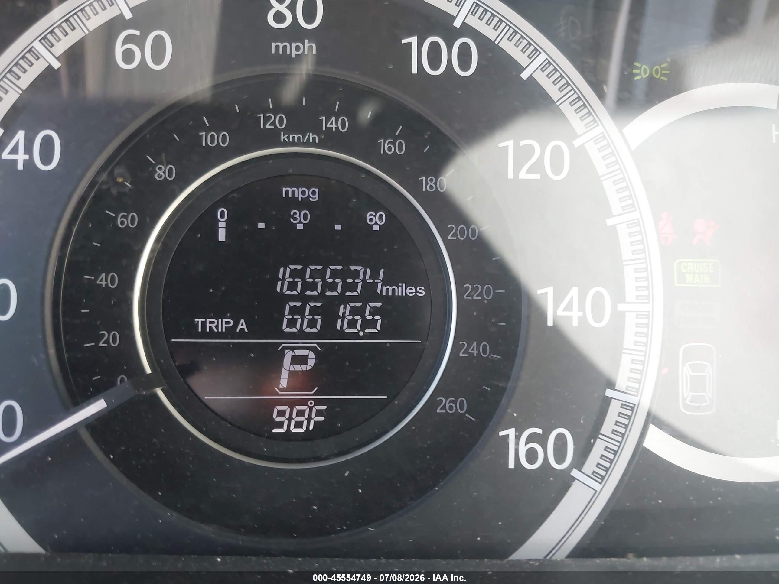 2013 Honda Accord Ex-l V-6 White vin: 1HGCR3F84DA006435