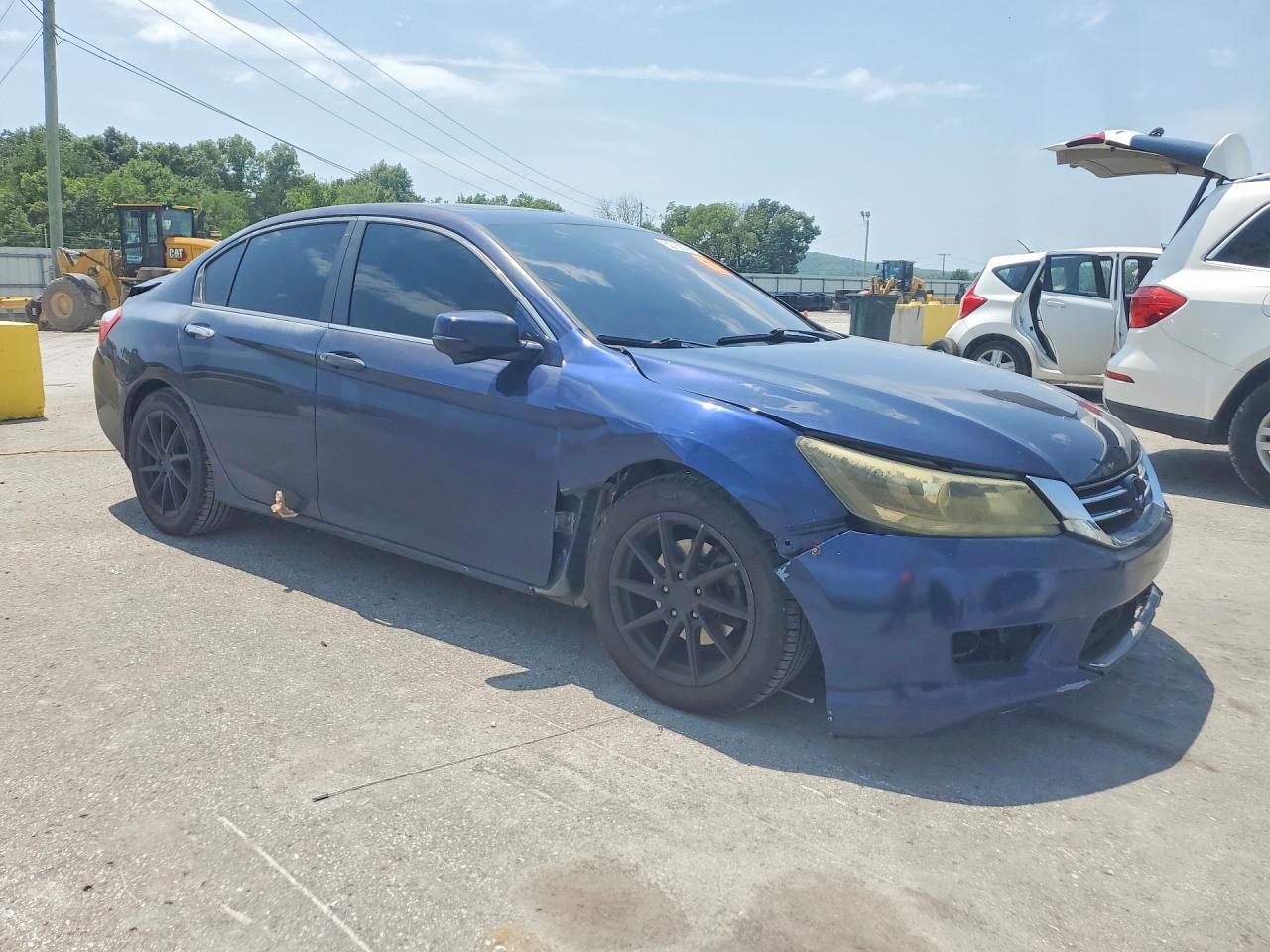 2013 Honda Accord Exl Blue vin: 1HGCR3F84DA009383