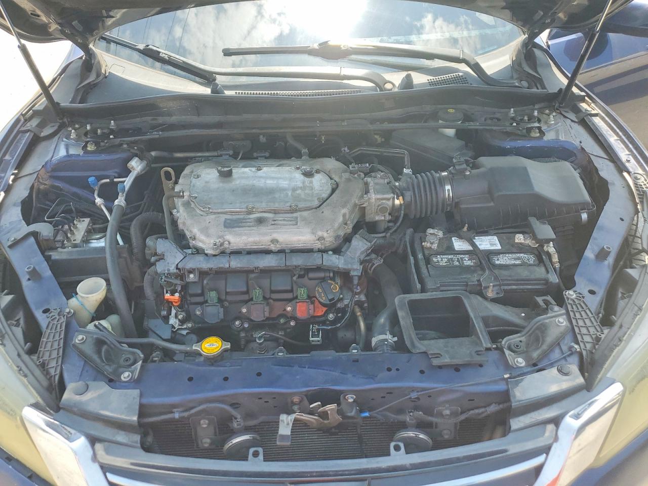 2013 Honda Accord Exl Blue vin: 1HGCR3F84DA009383