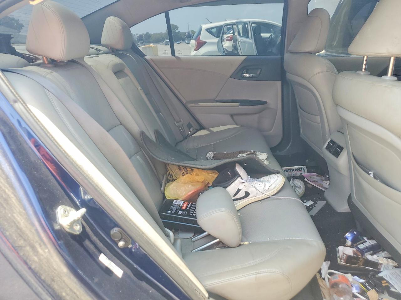 2013 Honda Accord Exl Blue vin: 1HGCR3F84DA009383