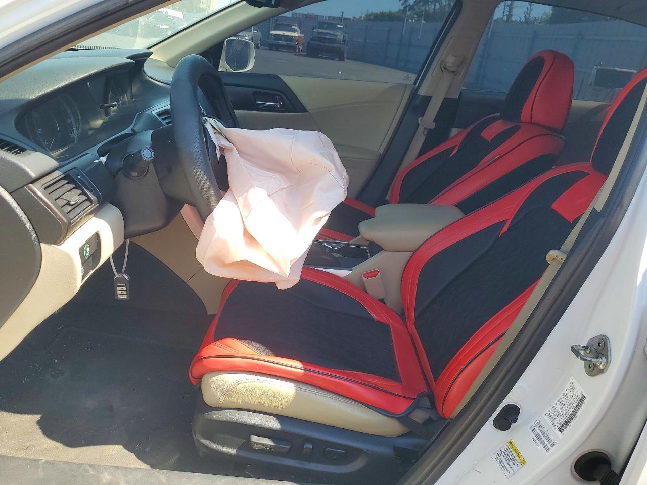 2013 Honda Accord Exl Белый vin: 1HGCR3F84DA010758