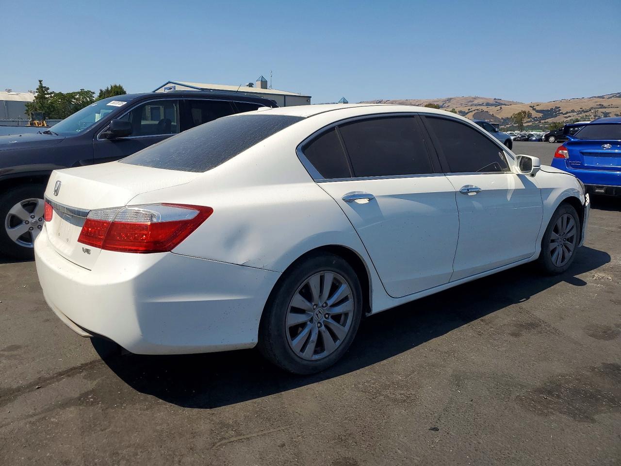 2013 Honda Accord Exl Белый vin: 1HGCR3F84DA010758