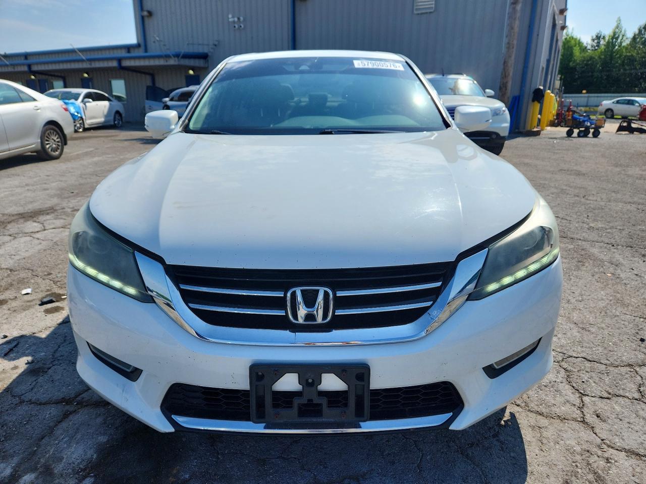 2013 Hond Accord Белый vin: 1HGCR3F84DA013577