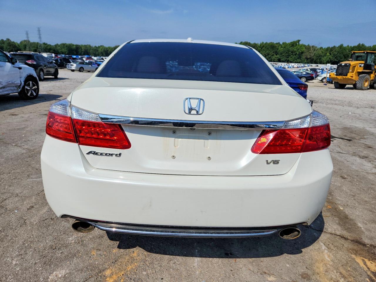 2013 Hond Accord Белый vin: 1HGCR3F84DA013577