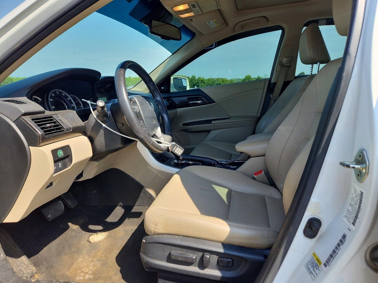 2013 Hond Accord Белый vin: 1HGCR3F84DA013577
