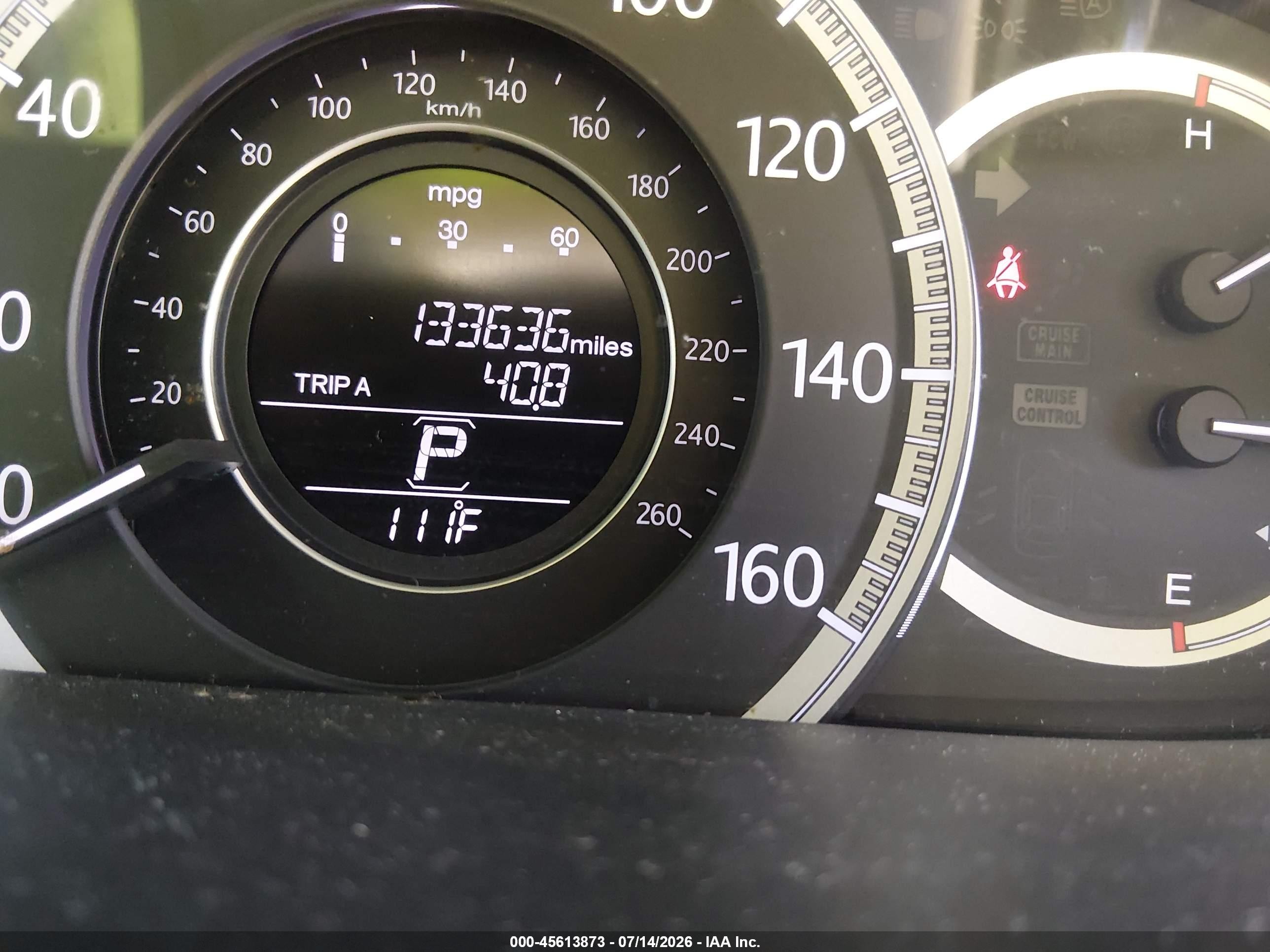2013 Honda Accord Ex-l V-6 White vin: 1HGCR3F84DA014342