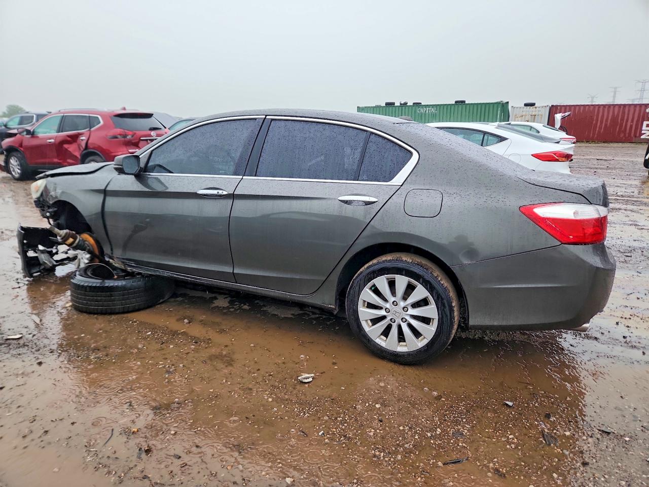 2013 Honda Accord Exl Green vin: 1HGCR3F84DA026166