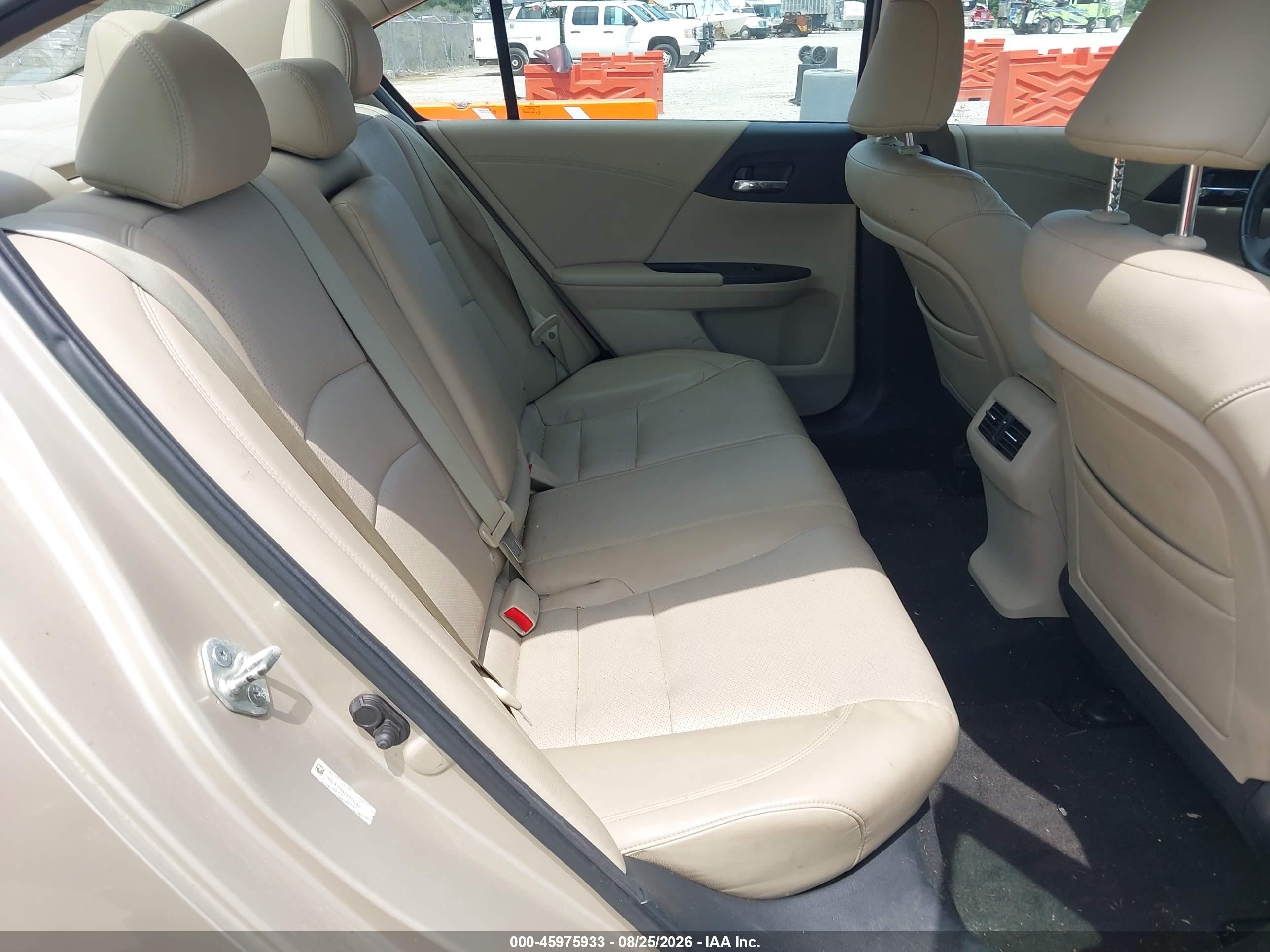 2013 Honda Accord Ex-l V-6 Brown vin: 1HGCR3F84DA028080