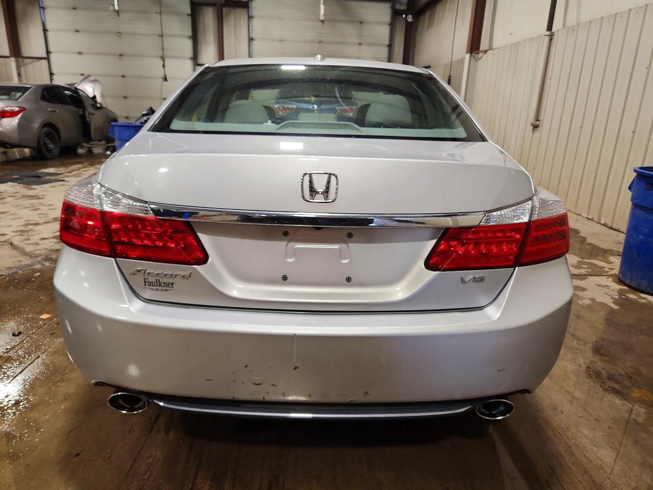 2013 Honda Accord Exl Silver vin: 1HGCR3F84DA030329
