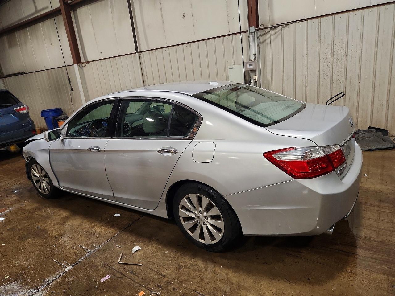 2013 Honda Accord Exl Silver vin: 1HGCR3F84DA030329