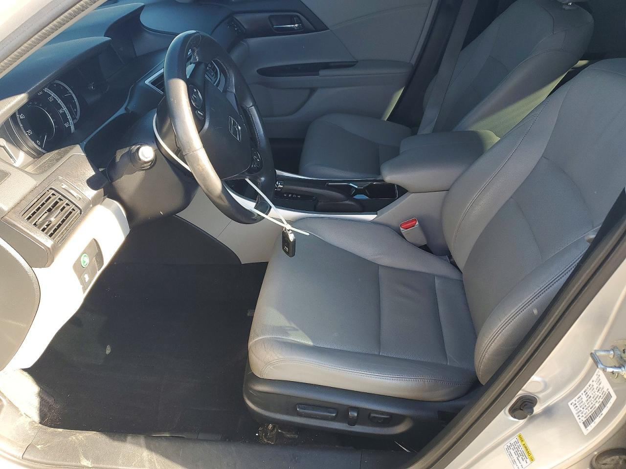 2013 Honda Accord Exl Silver vin: 1HGCR3F84DA038866