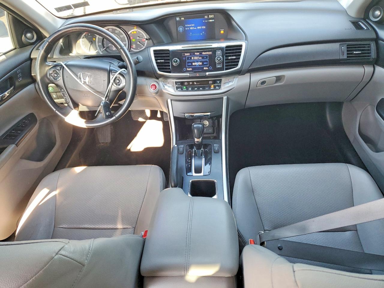 2013 Honda Accord Exl Silver vin: 1HGCR3F84DA038866