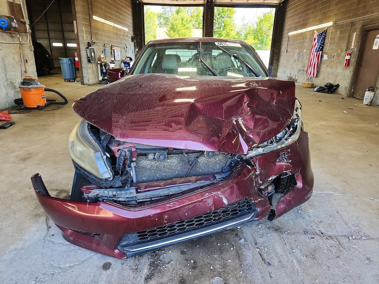 2013 Honda Accord Exl Burgundy vin: 1HGCR3F84DA040102