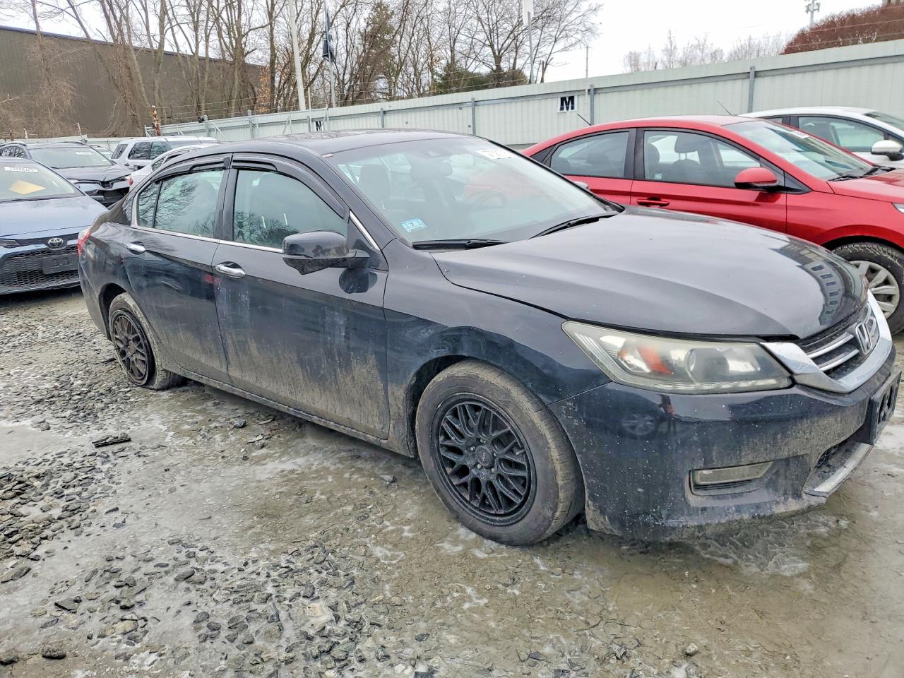 2013 Honda Accord Exl Черный vin: 1HGCR3F84DA044795