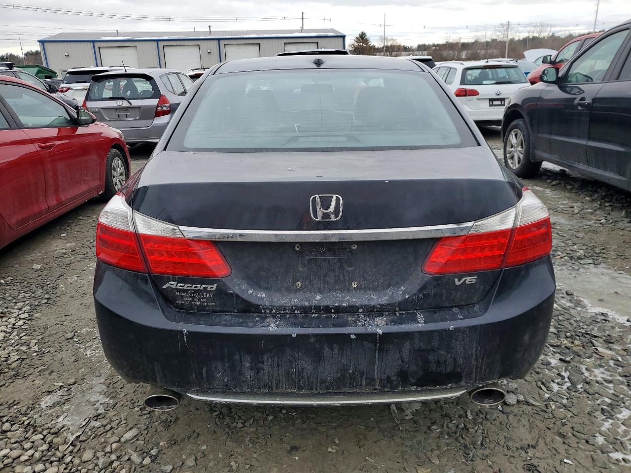 2013 Honda Accord Exl Черный vin: 1HGCR3F84DA044795
