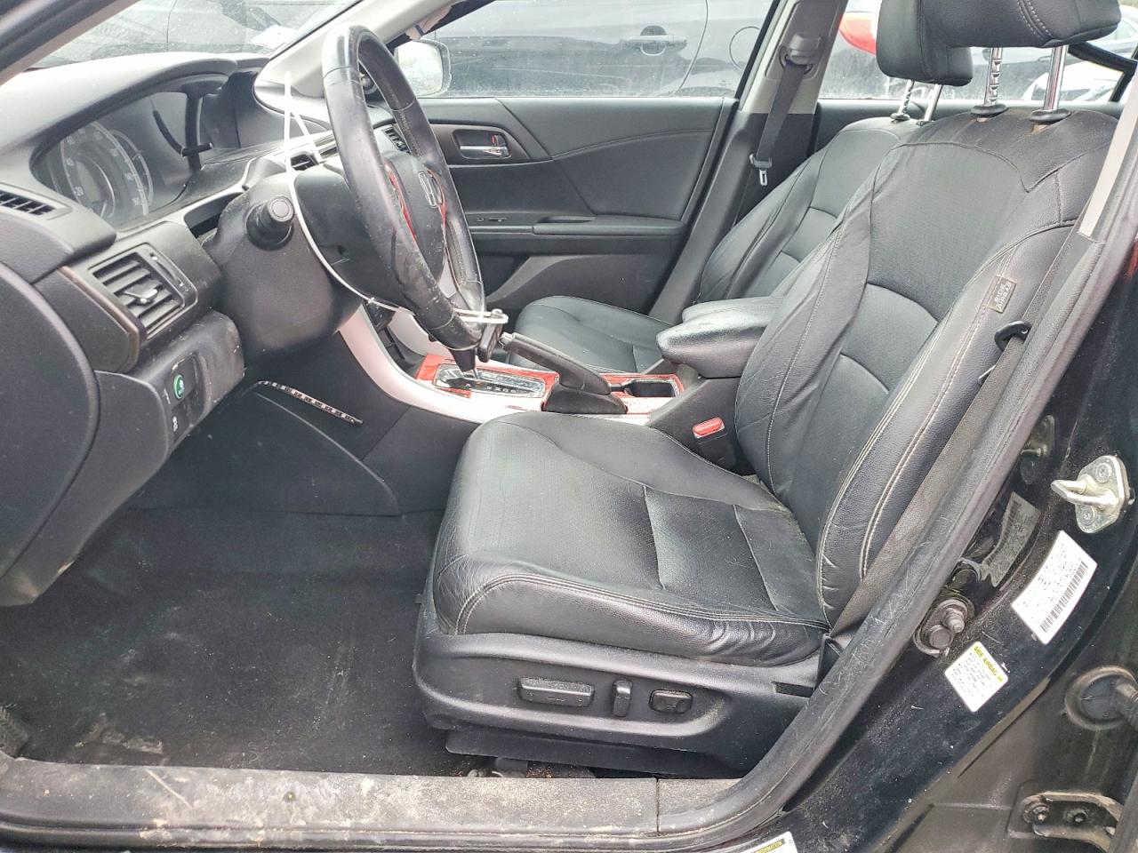 2013 Honda Accord Exl Черный vin: 1HGCR3F84DA044795