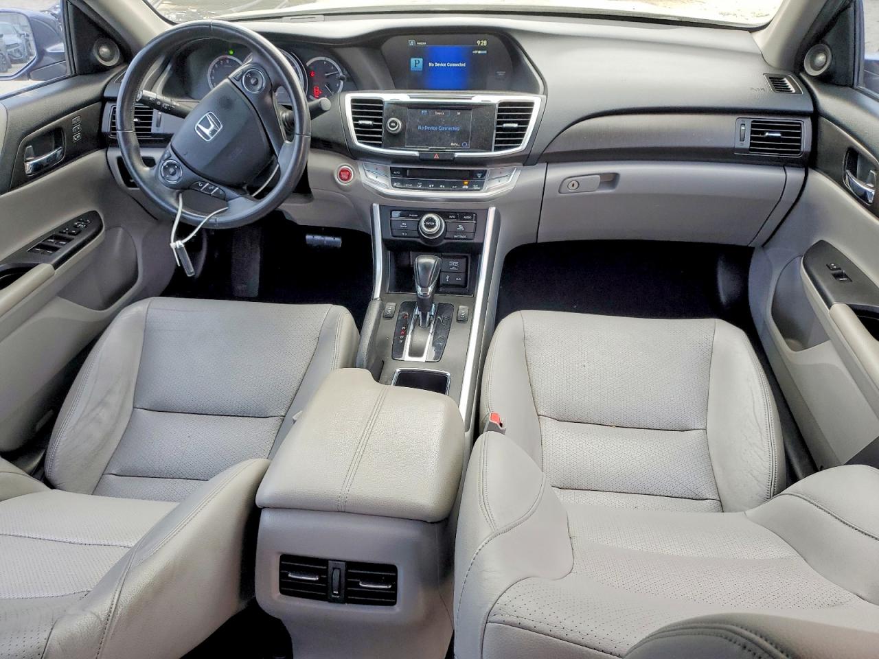 2014 Honda Accord Exl Gray vin: 1HGCR3F84EA020045