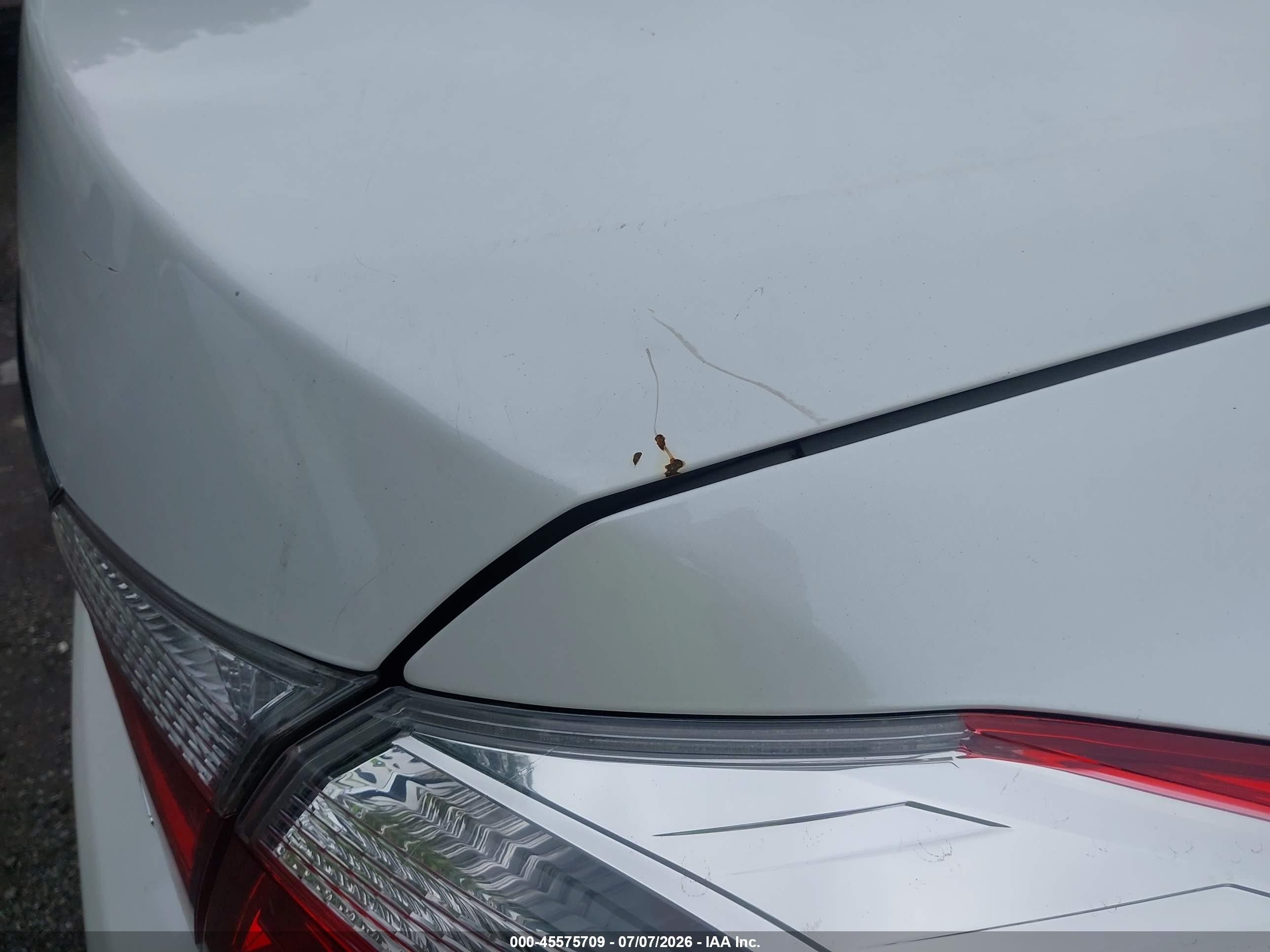 2014 Honda Accord Ex-l V-6 White vin: 1HGCR3F84EA034852