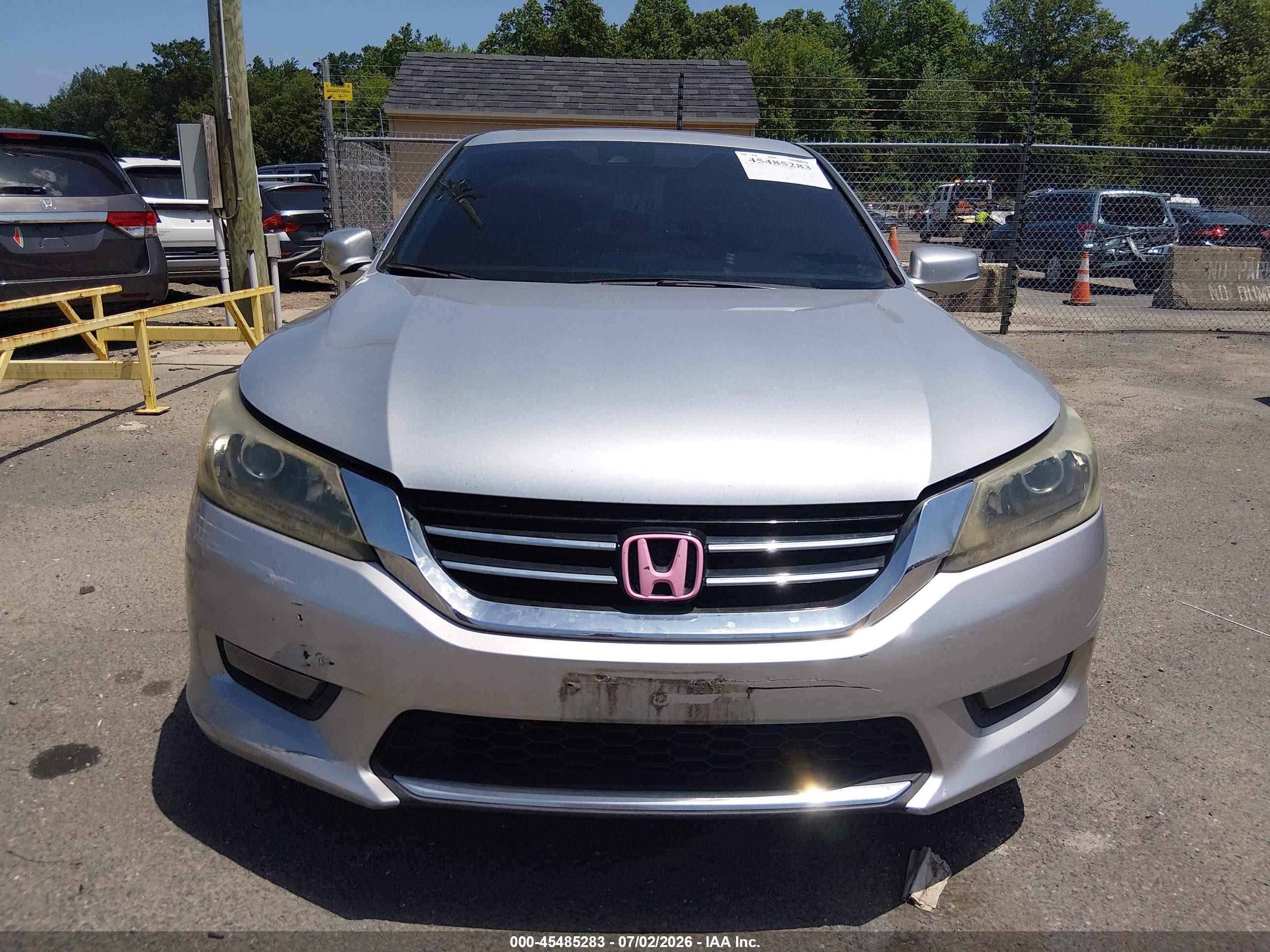 2015 Honda Accord Ex-l V-6 Silver vin: 1HGCR3F84FA005854