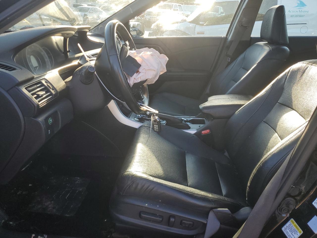 2015 Honda Accord Exl Black vin: 1HGCR3F84FA015865
