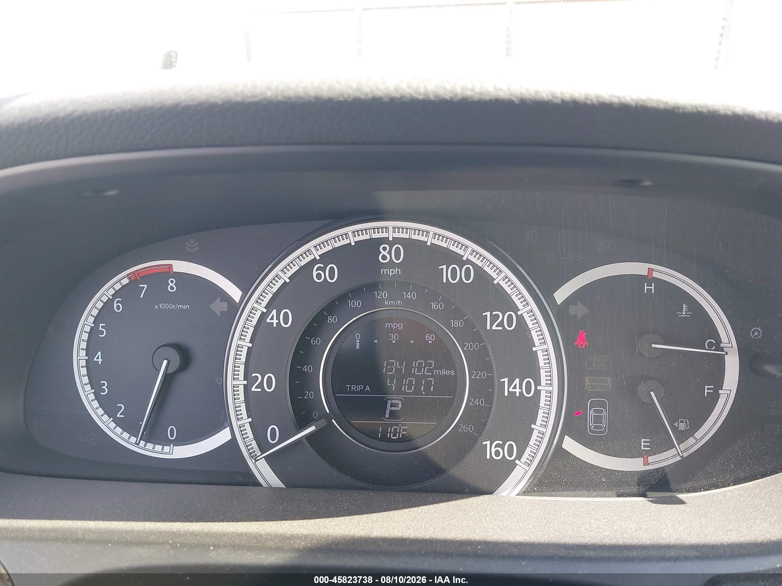 2013 Honda Accord Ex-l V-6 Белый vin: 1HGCR3F85DA002748