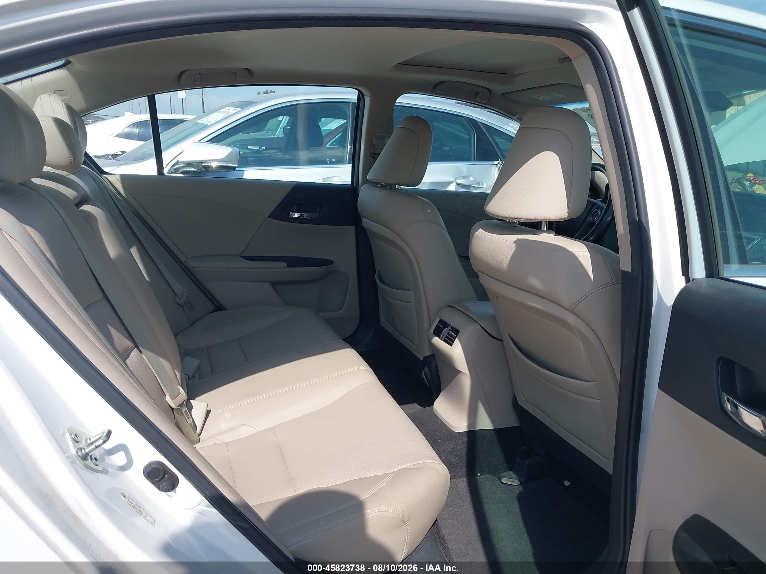 2013 Honda Accord Ex-l V-6 Белый vin: 1HGCR3F85DA002748