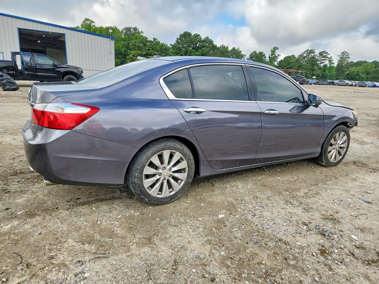 2013 Honda Accord Exl Gray vin: 1HGCR3F85DA006010
