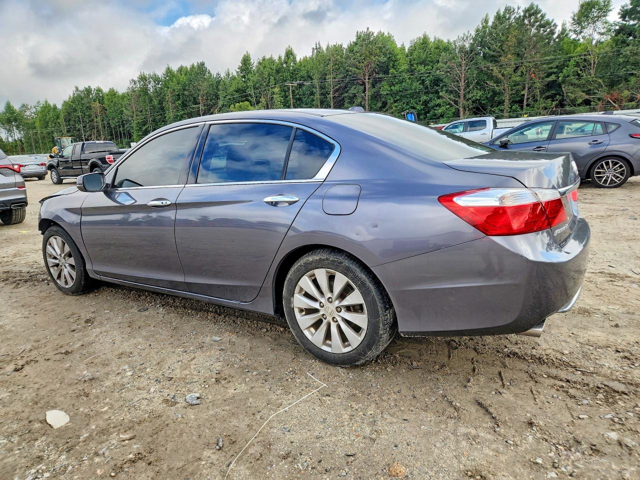 2013 Honda Accord Exl Gray vin: 1HGCR3F85DA006010