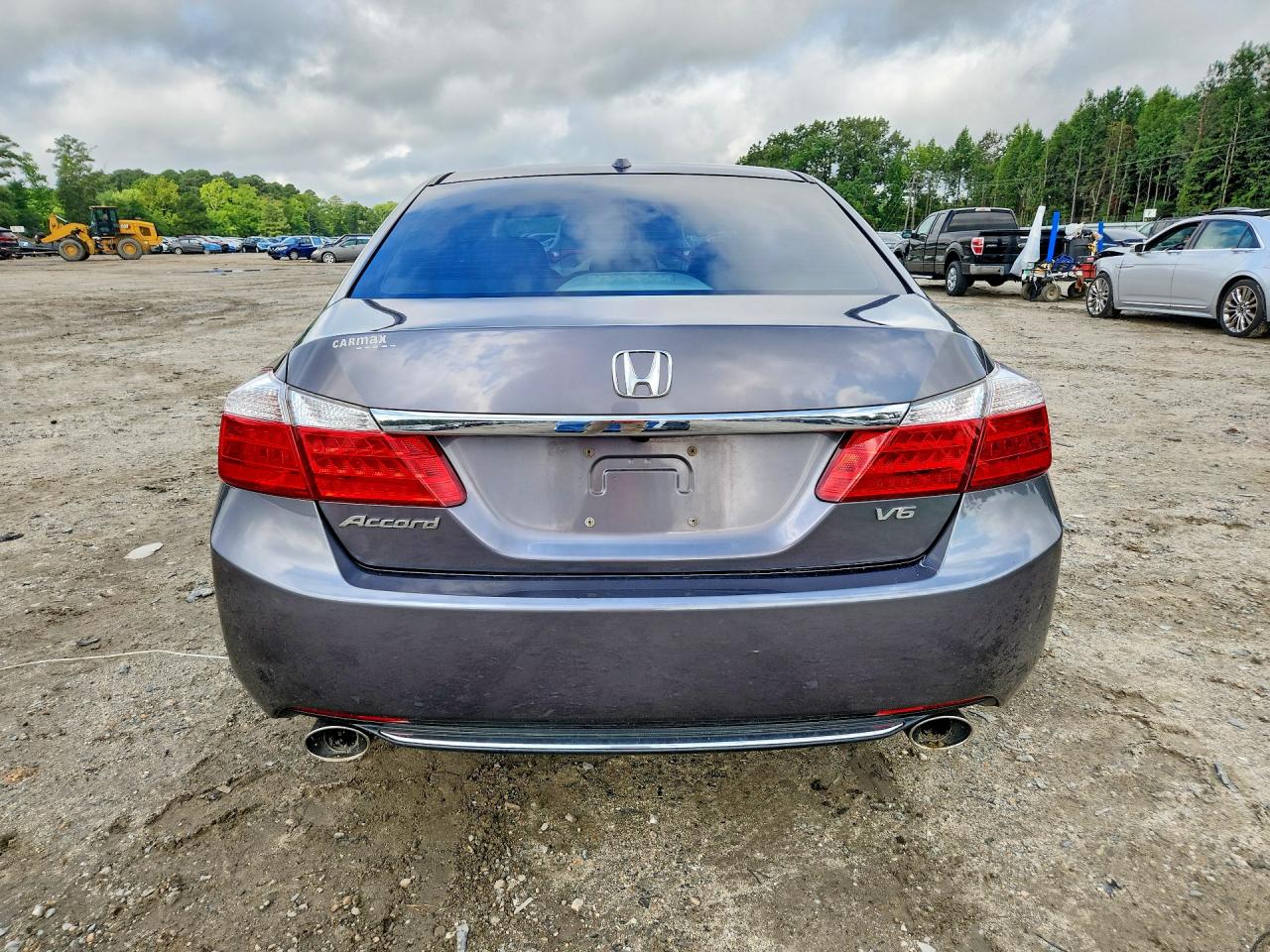 2013 Honda Accord Exl Gray vin: 1HGCR3F85DA006010