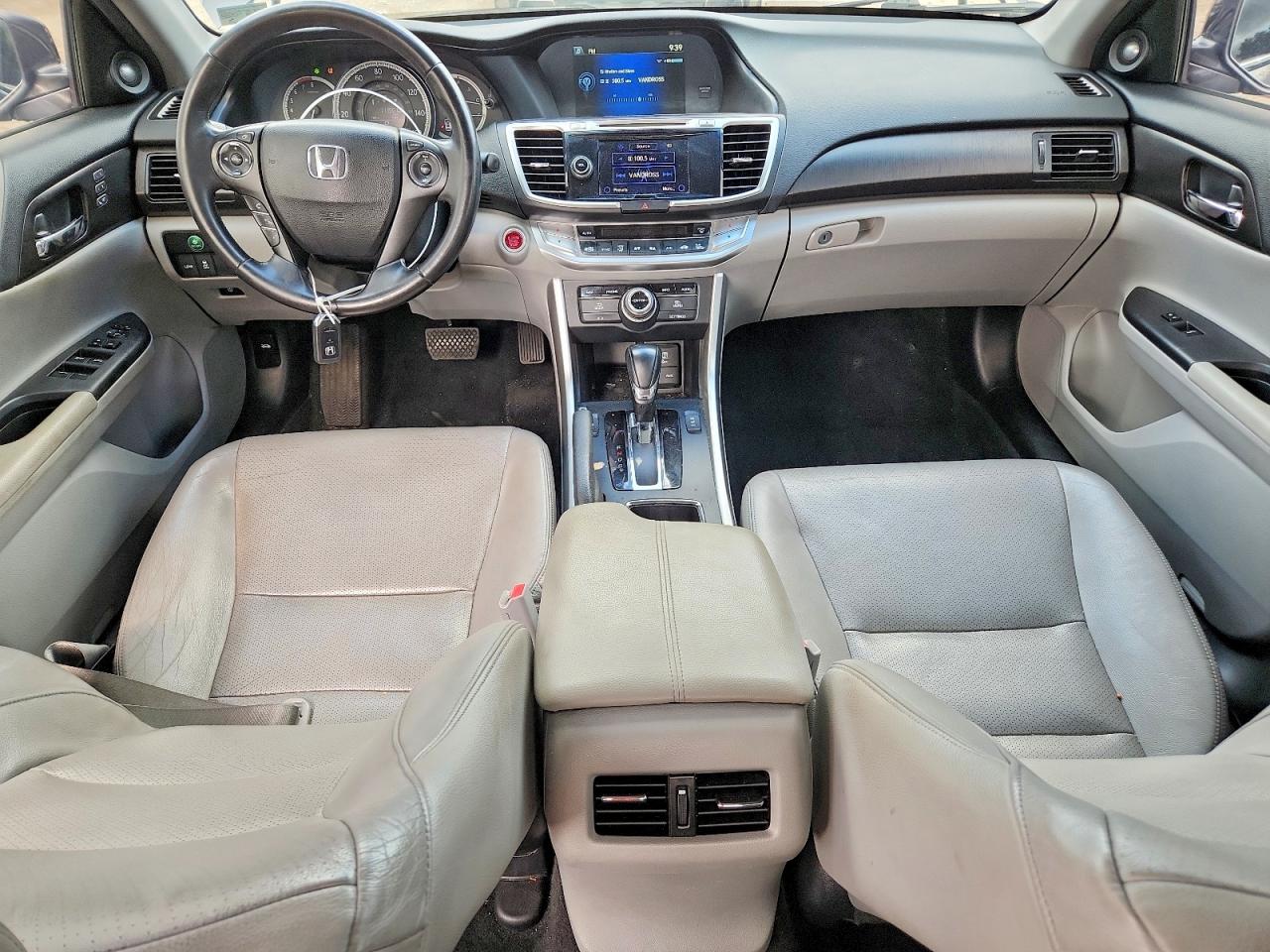 2013 Honda Accord Exl Gray vin: 1HGCR3F85DA006010