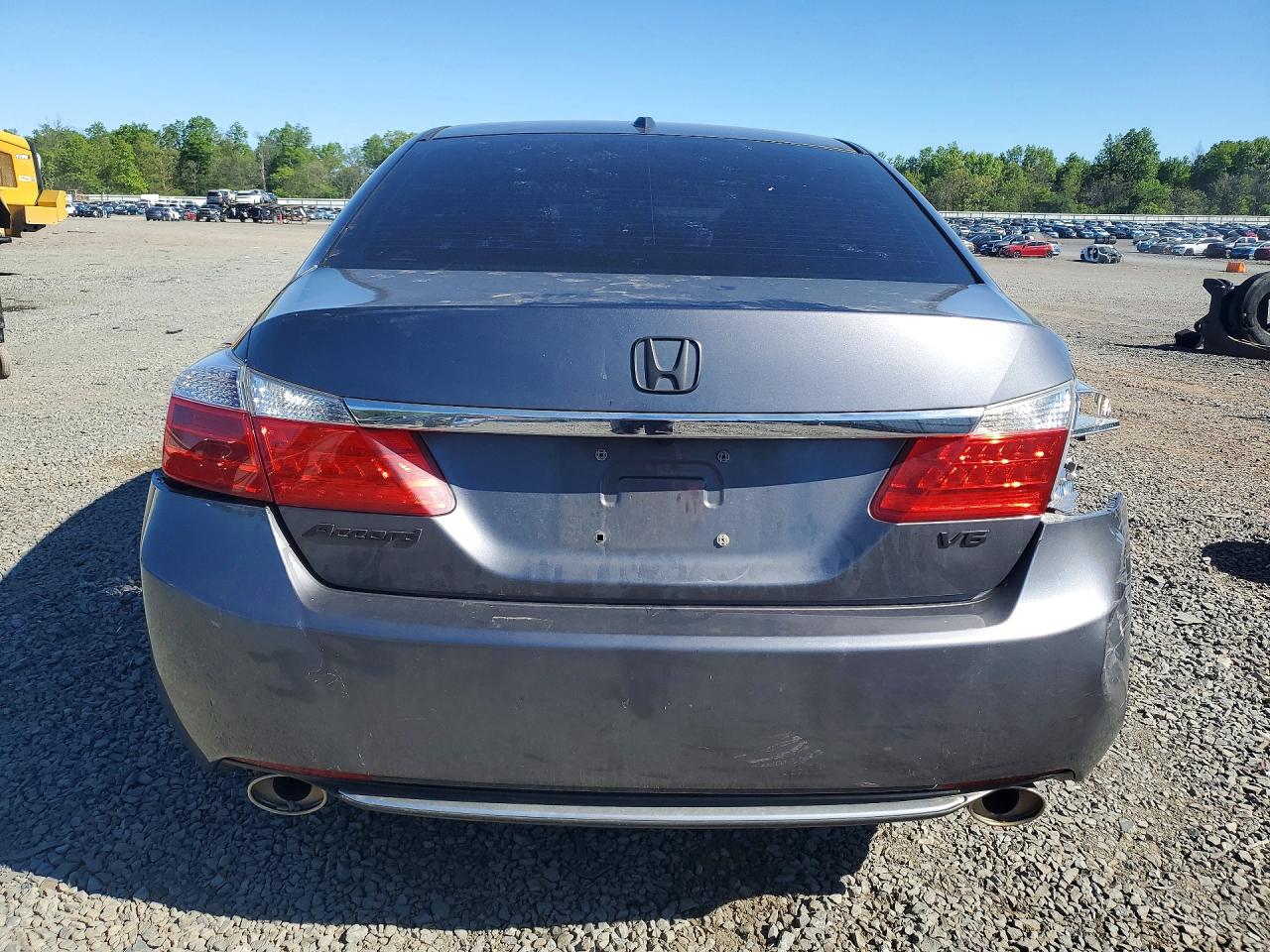 2013 Honda Accord Exl Gray vin: 1HGCR3F85DA009604