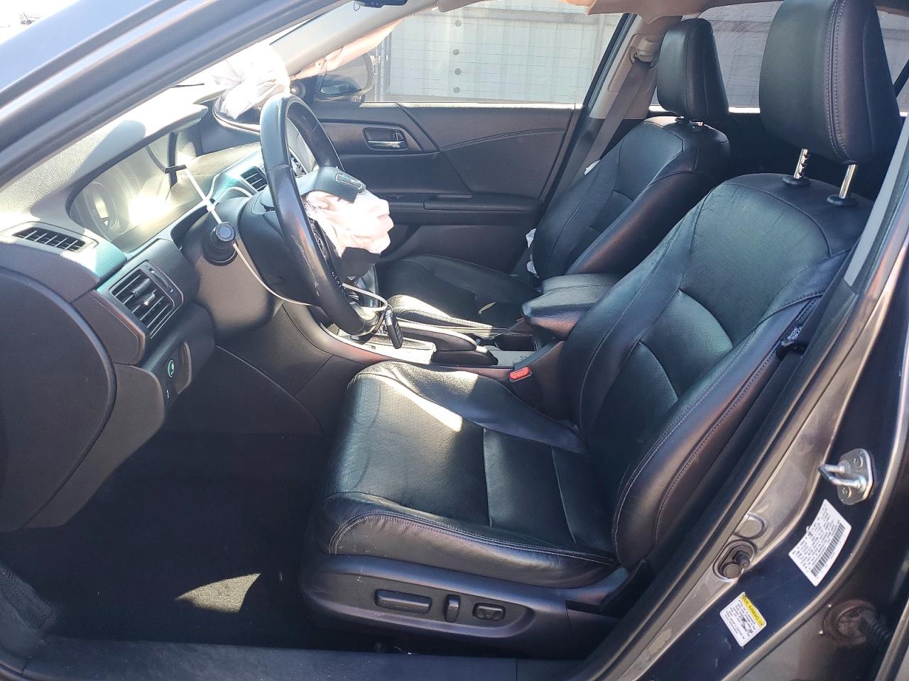 2013 Honda Accord Exl Gray vin: 1HGCR3F85DA009604