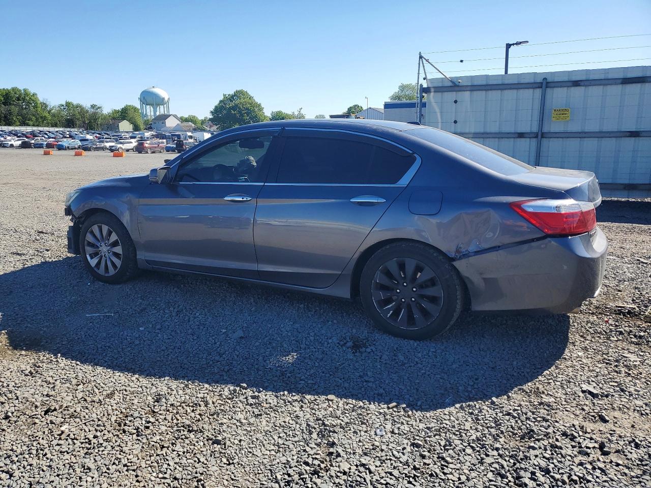 2013 Honda Accord Exl Gray vin: 1HGCR3F85DA009604