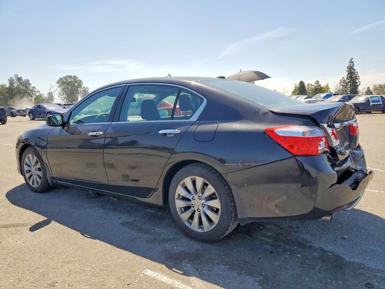 2013 Honda Accord Exl Black vin: 1HGCR3F85DA011319