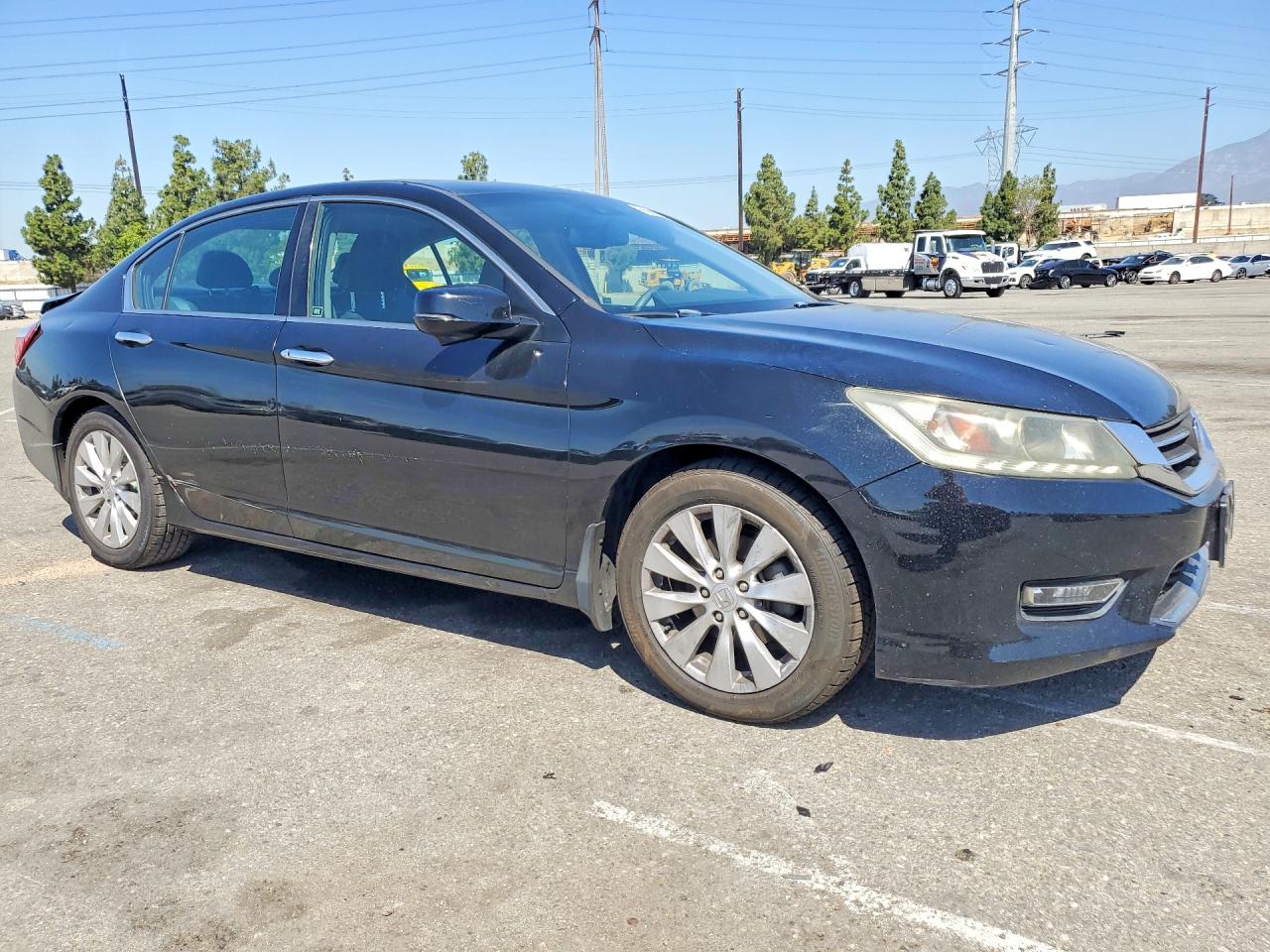 2013 Honda Accord Exl Black vin: 1HGCR3F85DA011319
