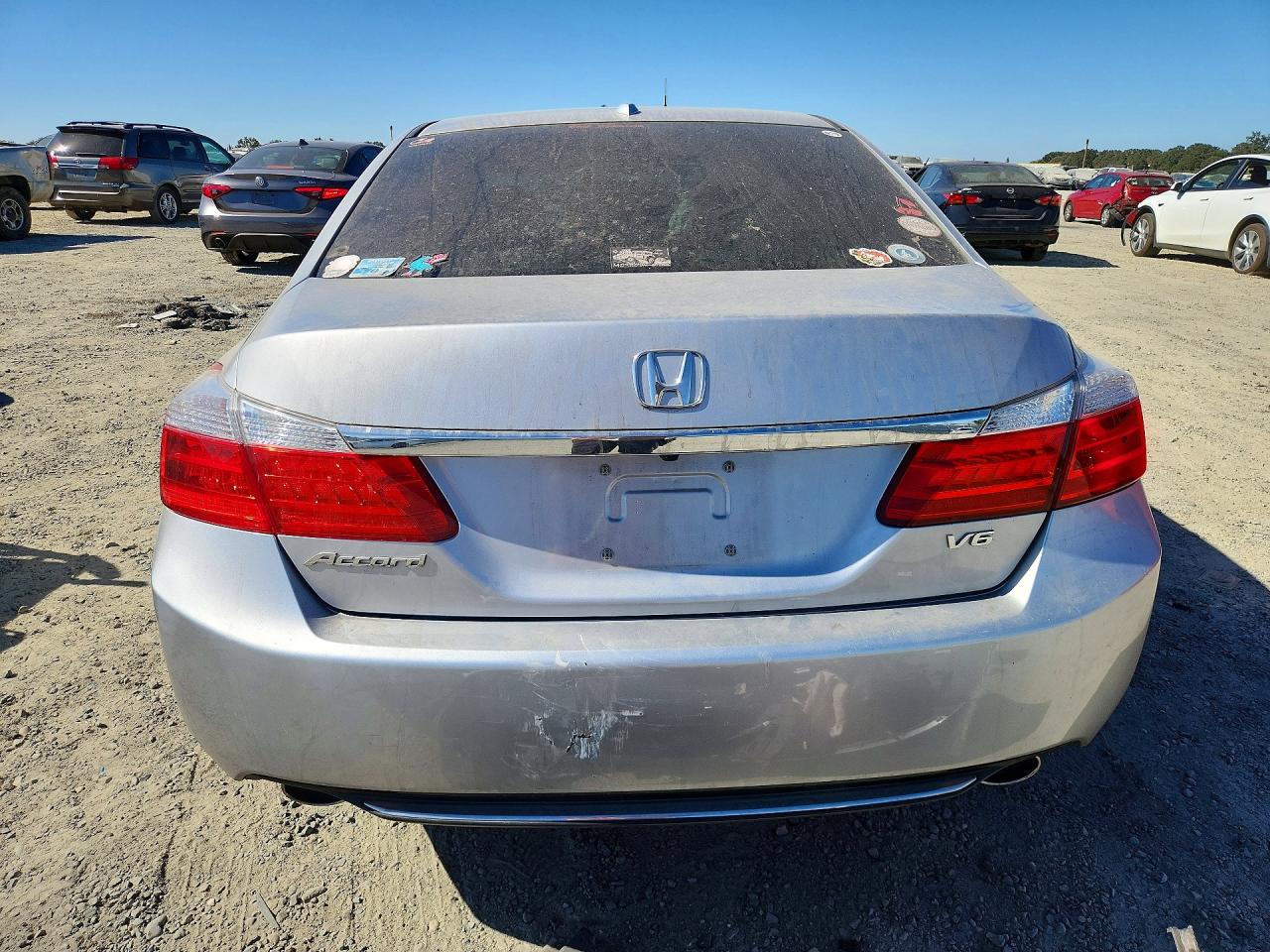 2013 Honda Accord Exl Серебряный vin: 1HGCR3F85DA013751