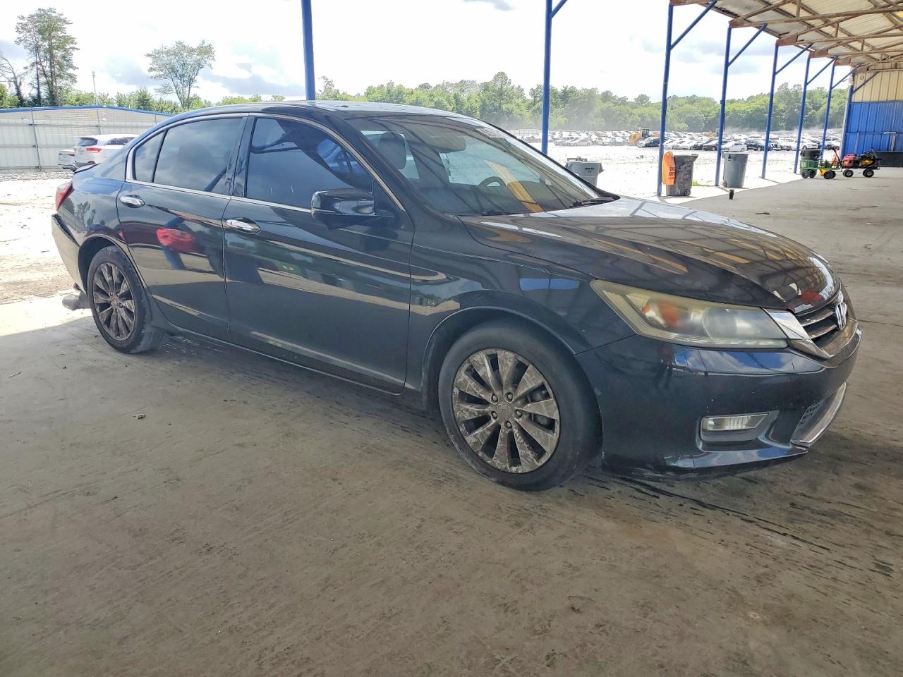 2013 Honda Accord Exl Black vin: 1HGCR3F85DA013989