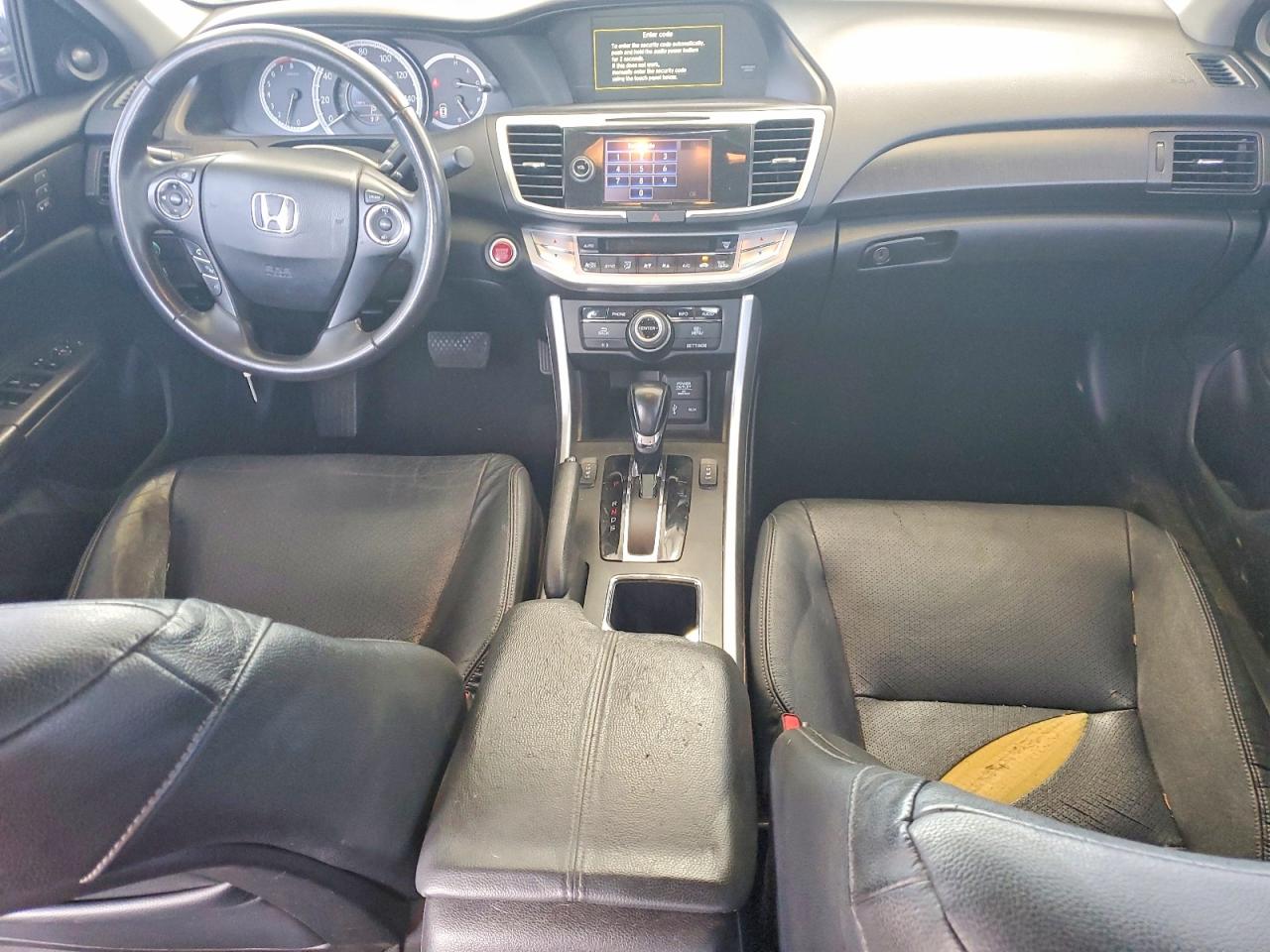 2013 Honda Accord Exl Black vin: 1HGCR3F85DA013989