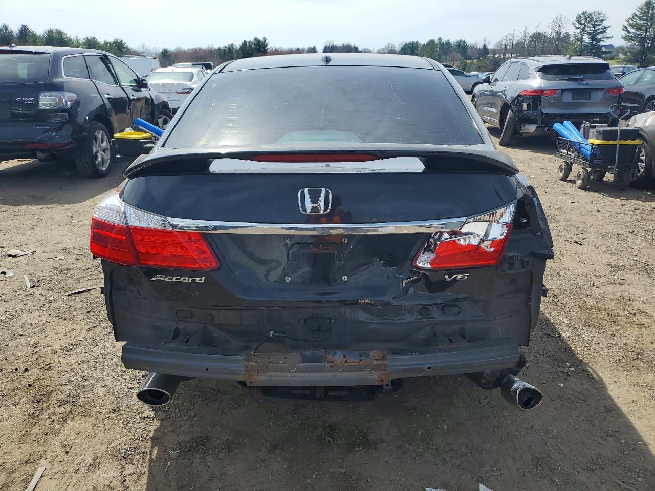 2013 Honda Accord Exl Black vin: 1HGCR3F85DA015709