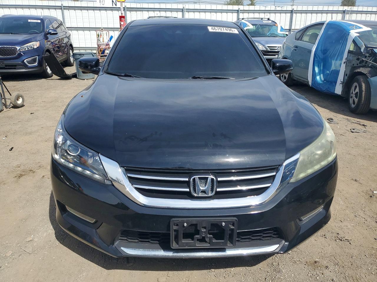 2013 Honda Accord Exl Black vin: 1HGCR3F85DA015709