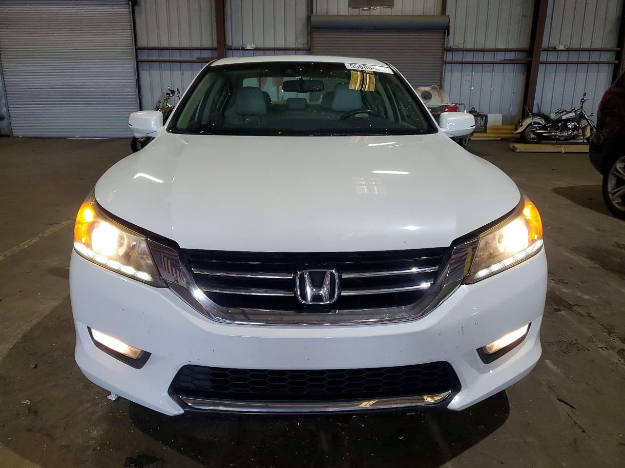2013 Honda Accord Exl Белый vin: 1HGCR3F85DA015872