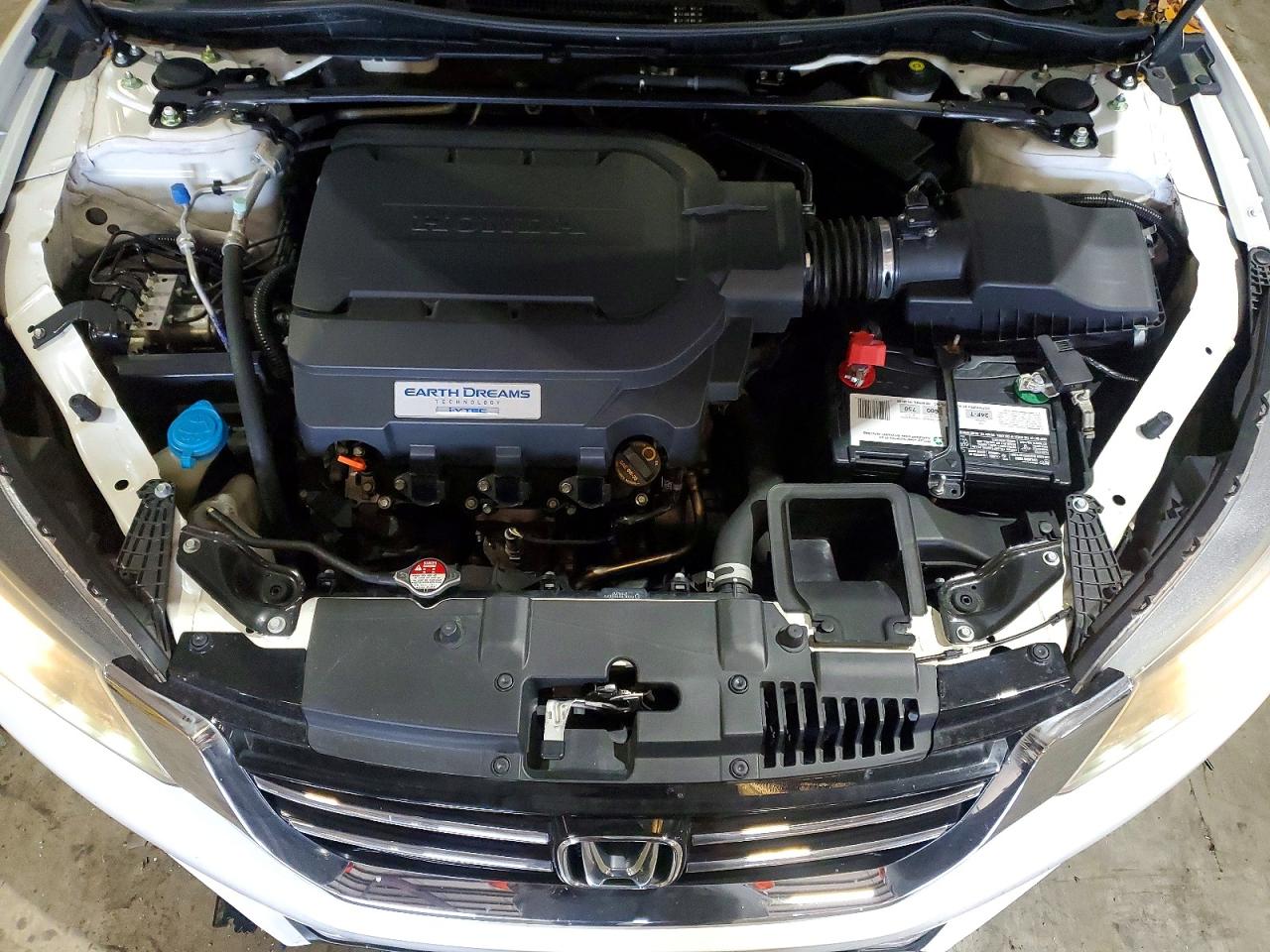 2013 Honda Accord Exl Белый vin: 1HGCR3F85DA015872